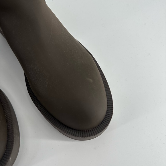 NWT Zara brown rain boots size 8 - Picture 5 of 5